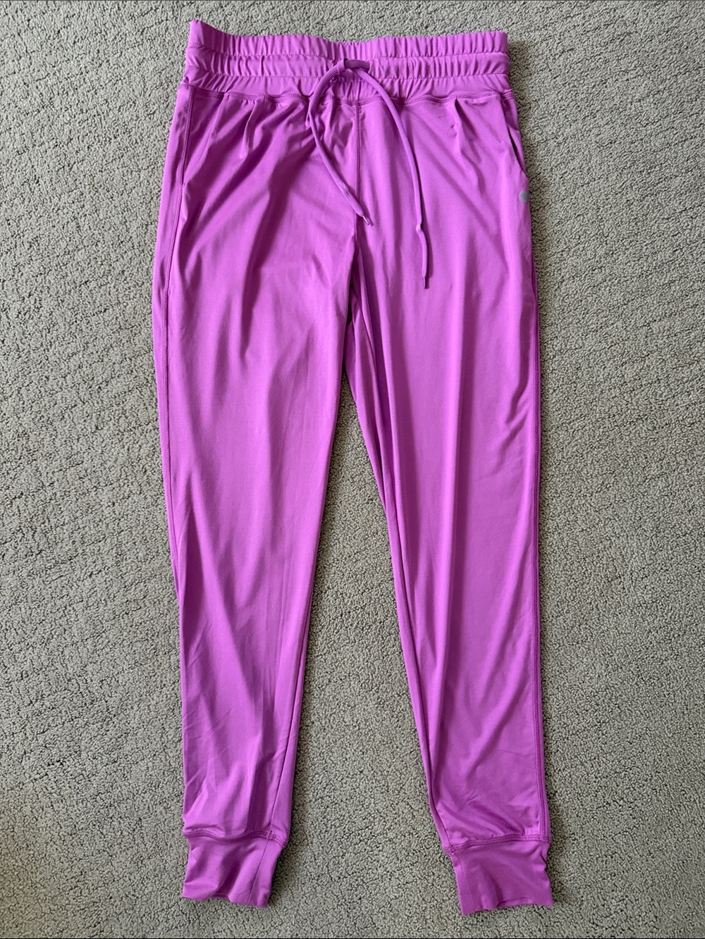 Senita Athletics Bright Magenta Track Joggers Tall Length